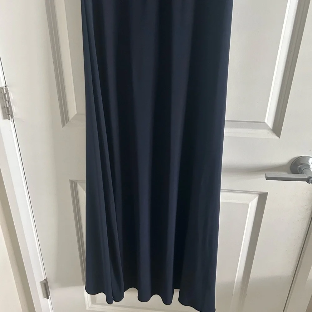 Petra Navy Blue Evening Gown